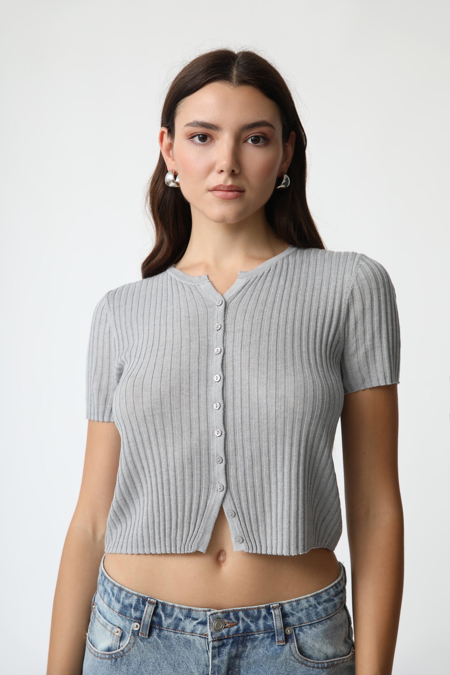 AMELIE TOP - GRAY