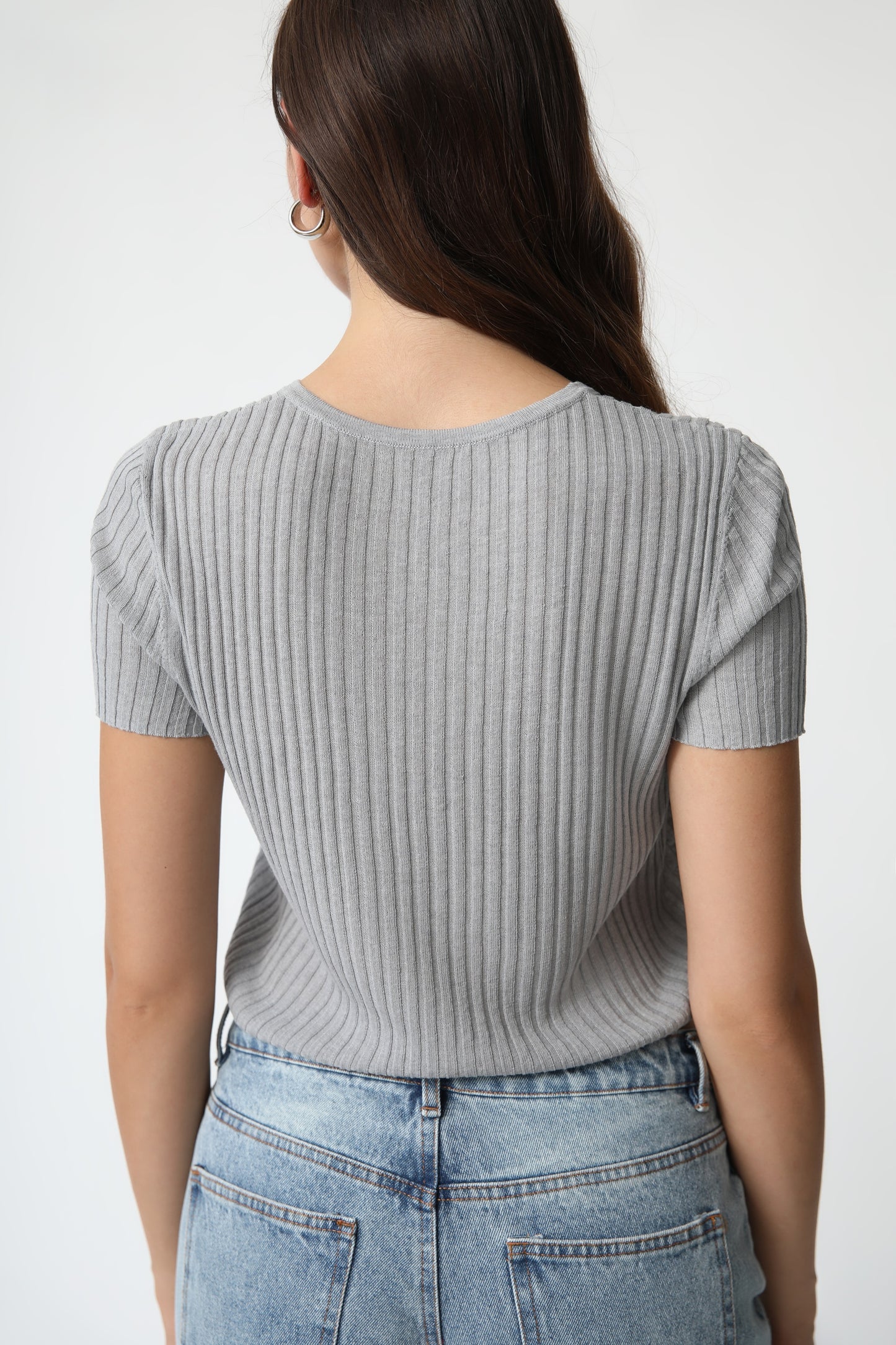 AMELIE TOP - LIGHT BLUE